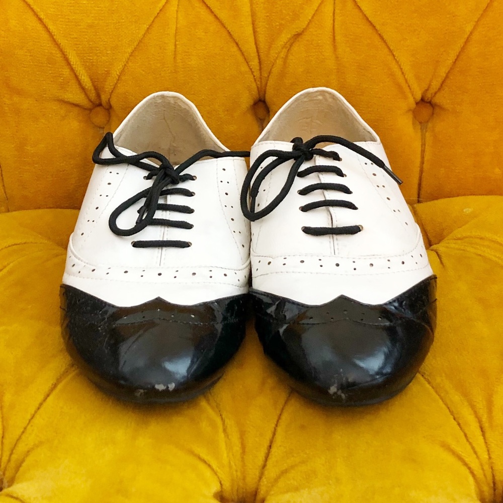 Saddle Oxford Shoes